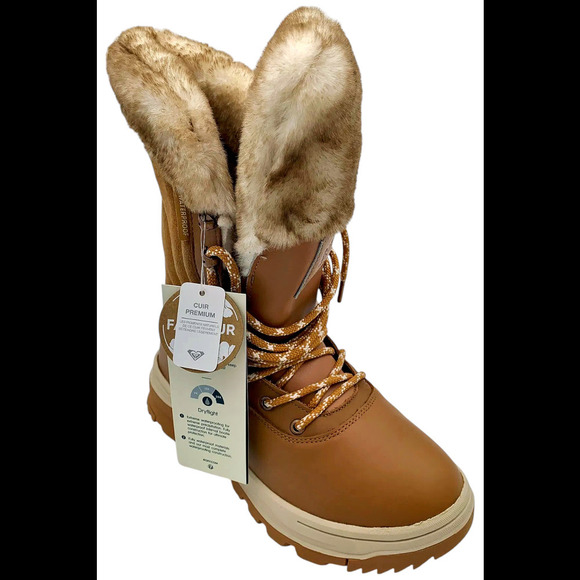 Roxy Women's Kaori Mid Shaft Boots Brown - Medium - Picture 1 of 3